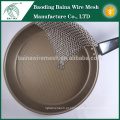 Baina Ring Wire Mesh Scrubber feito de aço inoxidável 316